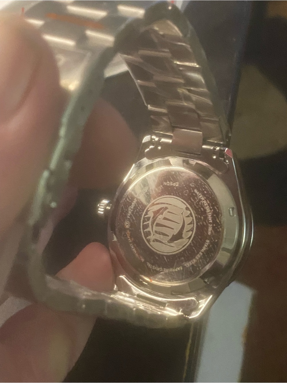 New Orient Stainless Steel Diver Watch - Blue Face - Picture 6 of 9